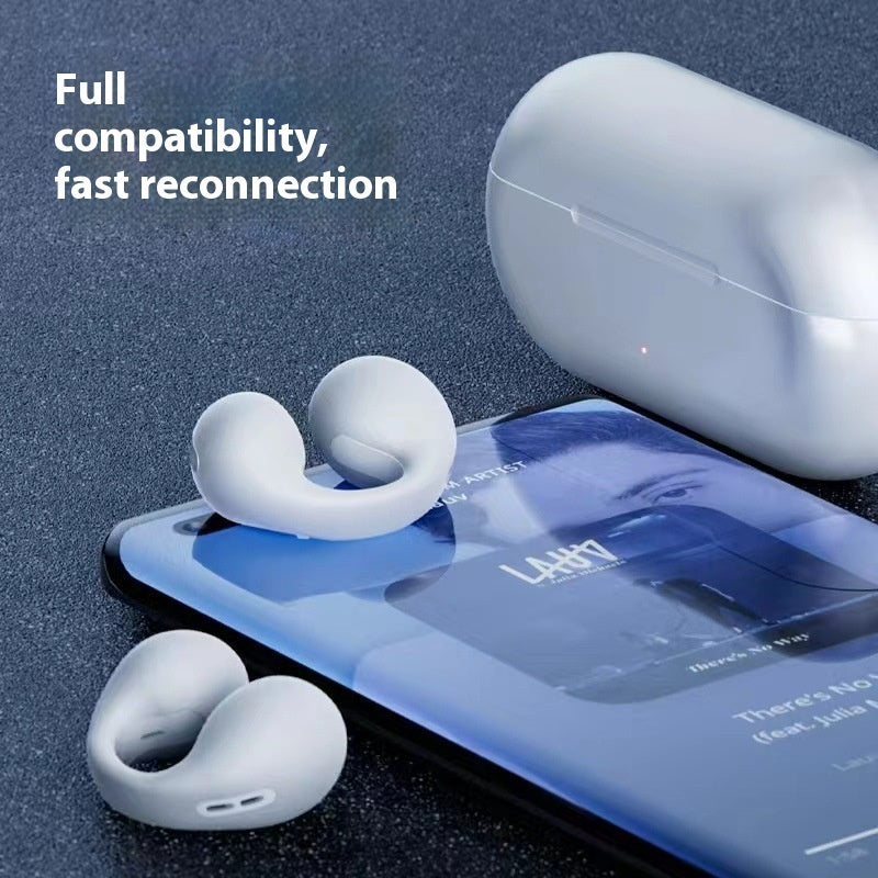 The Vib-Buds™ Waterproof bone conduction headphones