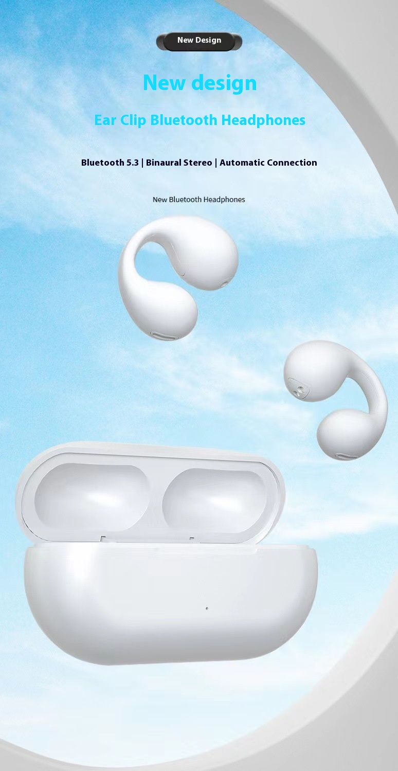 The Vib-Buds™ Waterproof bone conduction headphones